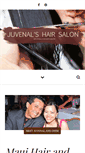 Mobile Screenshot of juvenalhairsalon.com